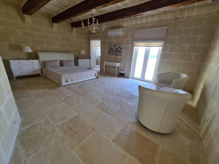 Farmhouse Villa With Large Pool And Garden In Gozo Арб Екстер'єр фото