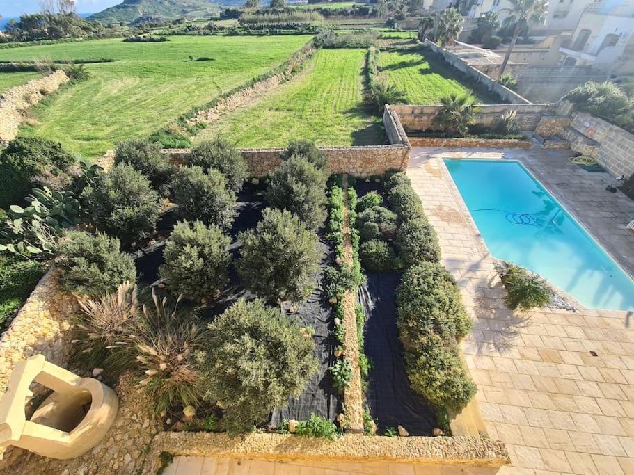 Farmhouse Villa With Large Pool And Garden In Gozo Арб Екстер'єр фото