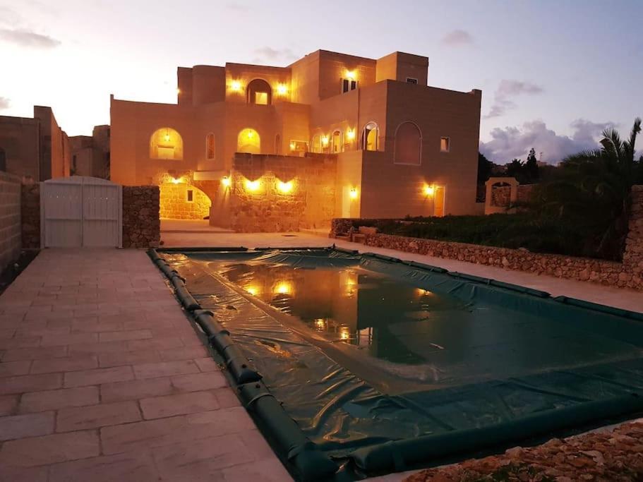 Farmhouse Villa With Large Pool And Garden In Gozo Арб Екстер'єр фото