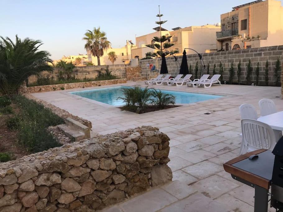 Farmhouse Villa With Large Pool And Garden In Gozo Арб Екстер'єр фото