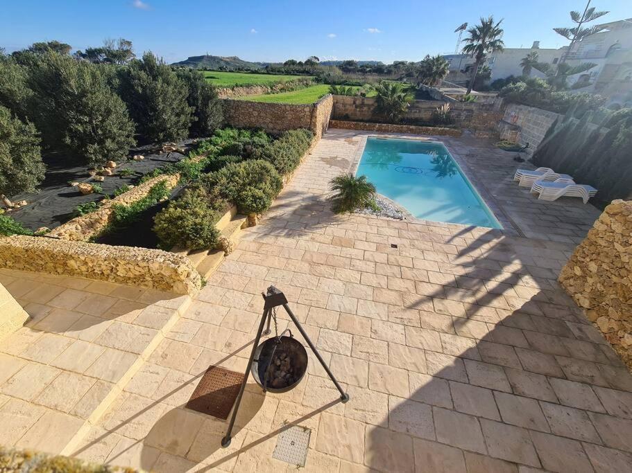 Farmhouse Villa With Large Pool And Garden In Gozo Арб Екстер'єр фото